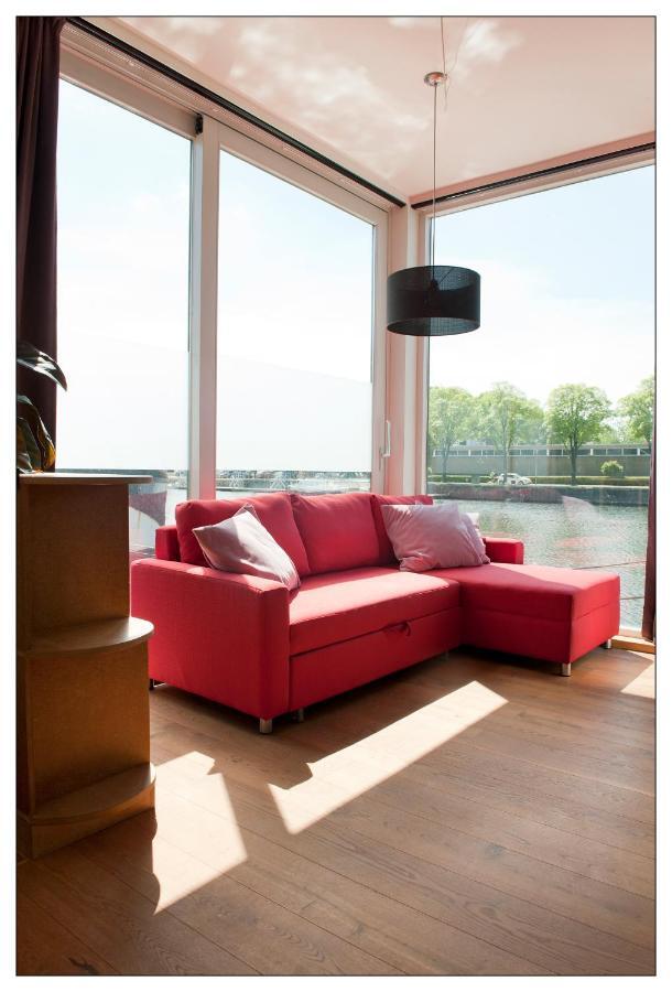 Private Guesthouse Bnb The Waterhouse Houseboat Amsterdam Esterno foto