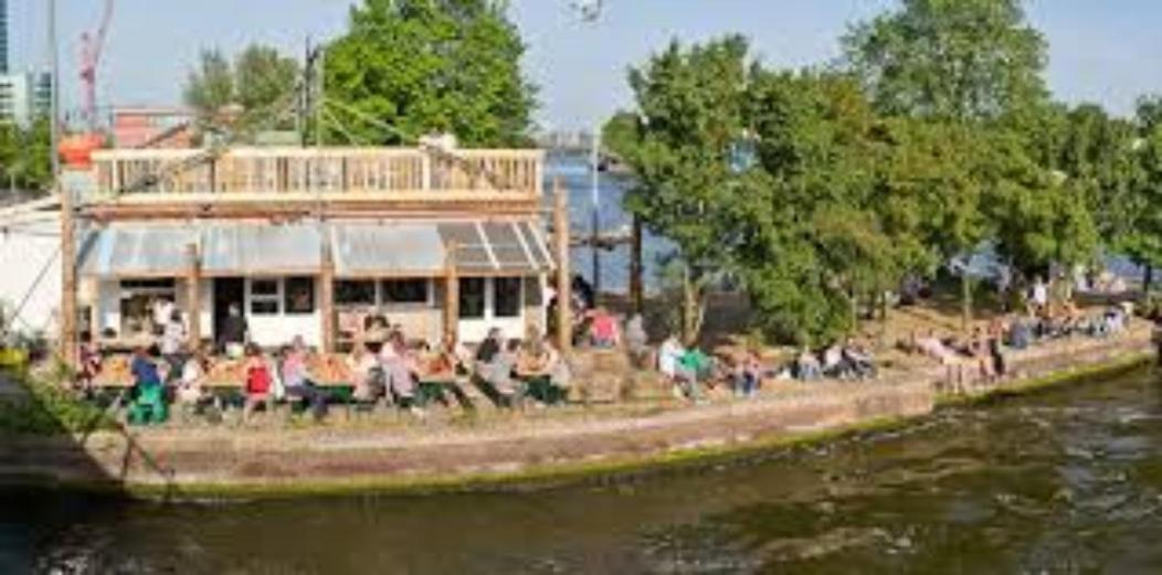 Private Guesthouse Bnb The Waterhouse Houseboat Amsterdam Esterno foto